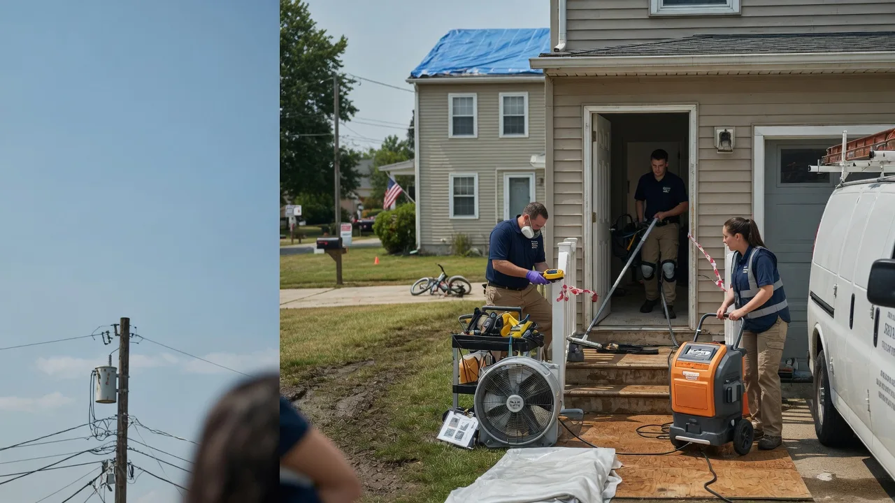 Water Damage Repair in Almond, NC near me